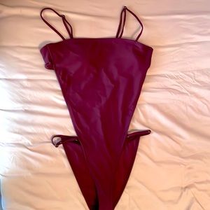 Forever 21 plunge swimsuit. Size 10